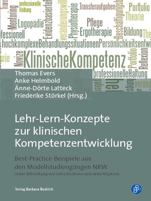 cover image of Lehr-Lern-Konzepte zur klinischen Kompetenzentwicklung